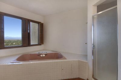 Owners' Bath with Jetted Soaking Tub and Separate Shower