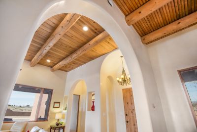 Sweeping Arched Doorways and Ceiling Details 