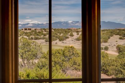 Fairway and Sangre de Cristo Mountain Views From the Master Bedroom.