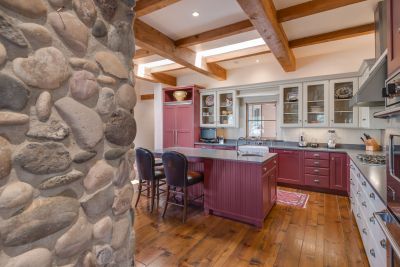 Kitchen - Viewed from the Butler's Pantry Access and Door to the Outdoor Grill & Dining Portal.