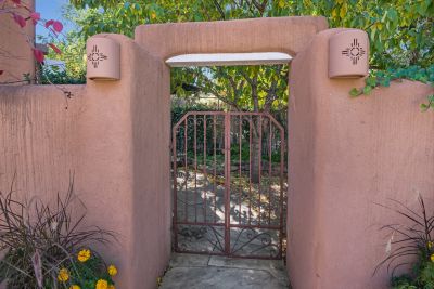 Gate to Master Bedroom Patio 