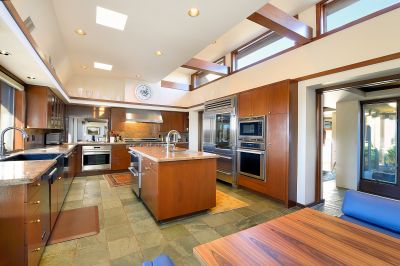 Spacious kitchen, all new appliances, with pass-through to formal dining area.