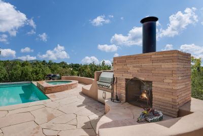 Outdoor Cooking Space - Looking Southeast