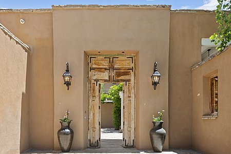 Entry to Compound Courtyard