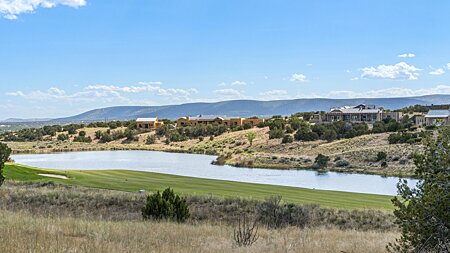 Southwestern View of Golf Course & Pond from Lot