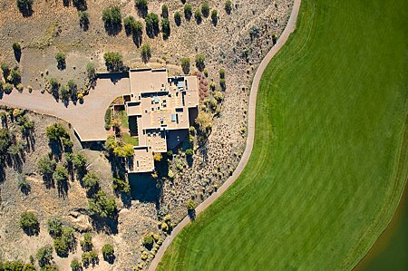 Direct overhead view of the Residence