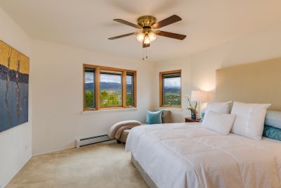 Spectacular Sangre views from the spacious Master bedroom!