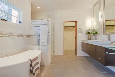 Master bathroom