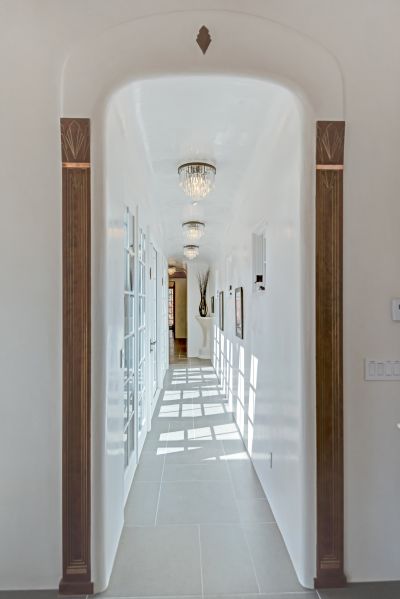 Gallery hallway