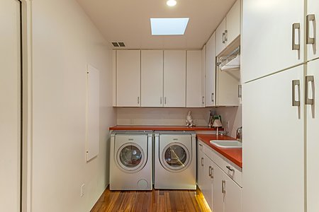 Laundry and pantry with scads of storage
