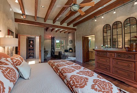 Huge master suite has everything!