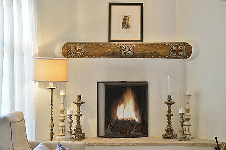 Fireplace Detail in Living Room