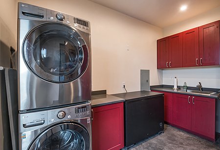 Laundry Room adjacent to Master Suite