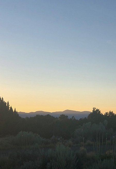 Jemez Mountain Sunset View