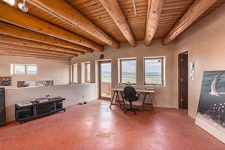Second floor studio/bedroom with access to rooftop deck