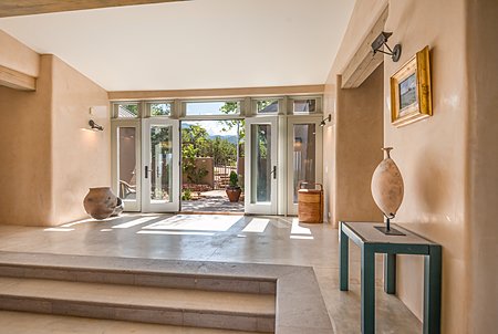 Looking to Entry Patio and Courtyard from Great Room
