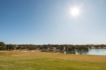 Lake on 4th hole of the Jack Nicklaus Sunrise Golf Course