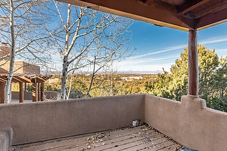 Master Suite Deck with Jemez Mountain Views