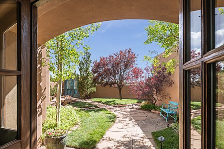 View to Front Courtyard