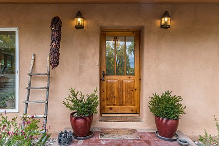 Front Door Entry into Home