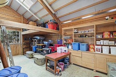 Over-sized Feed & Storage Room
