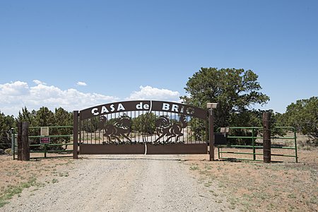 Gated Entry to Casa de Brio