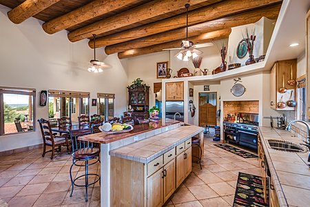 Fabulous chef's kitchen with professional gas range, double ovens and on demand instant pot filler