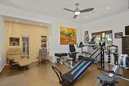 Exercise Room with Sauna