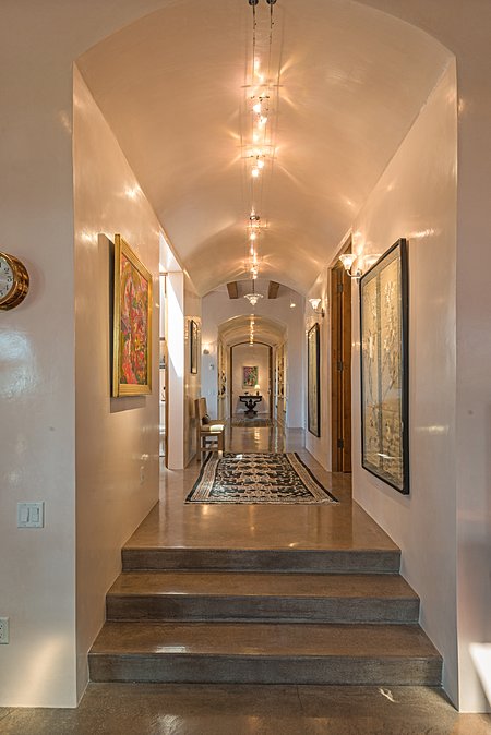 Grand Gallery to the Right and Left of the Entry Foyer