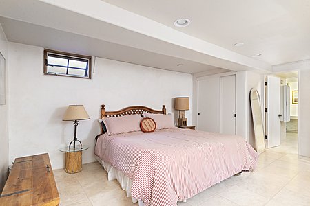 Lower level bedroom suite