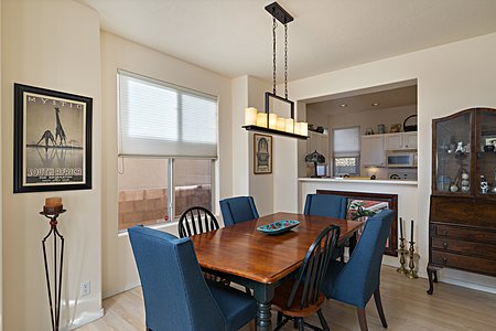 Dining room and kitchen 
