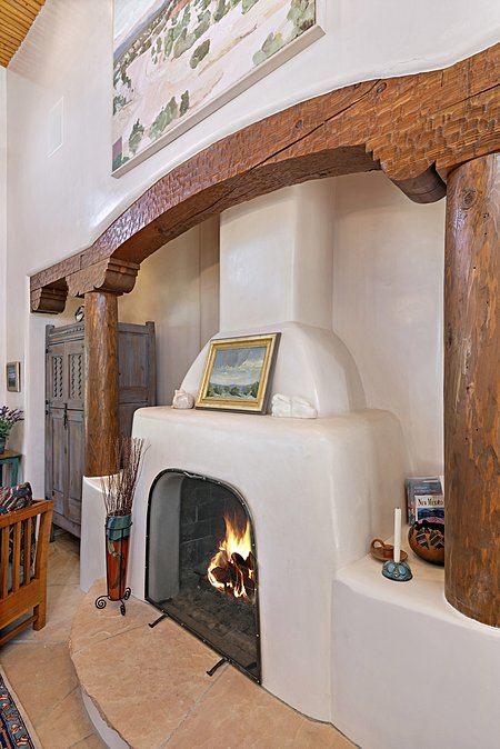 Living Room Fireplace 