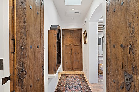 Glamorous antique doors!