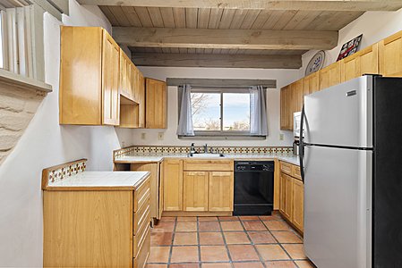Kitchen -casita -does have stove hook-up available.