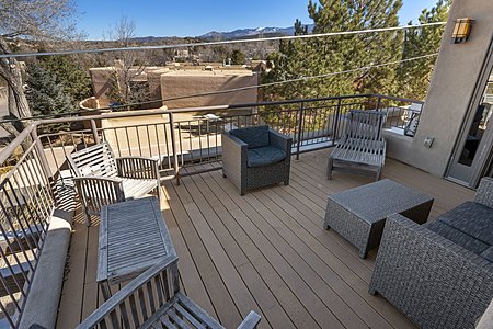 Private Deck off of Master Bedroom