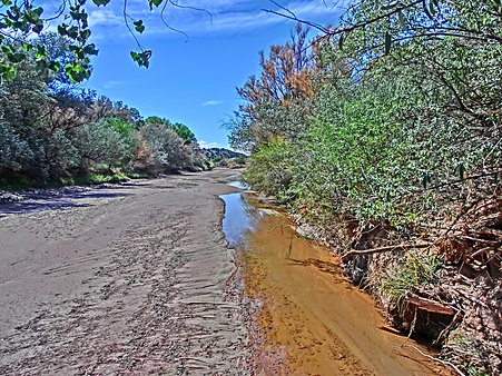 Galisteo Creek - normal flow