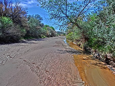 Galisteo Creek - normal flow