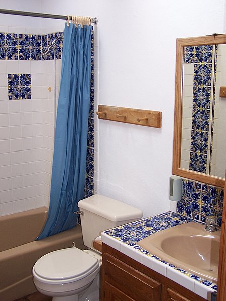Homes features two full bathrooms