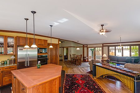 Great room with Dining & Living and Kitchen for easy entertaining or family gatherings