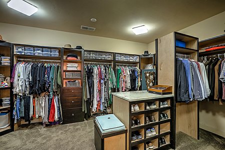 Owners closet 