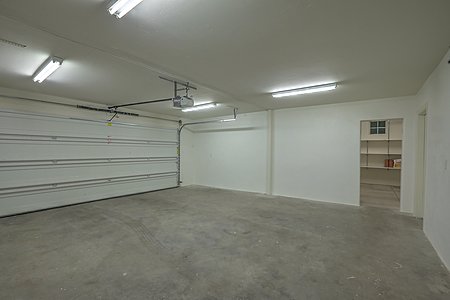 3 car garage plus workshop/storage area 