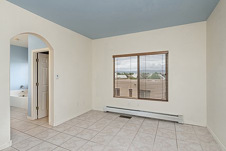 Second story owners suite with bath