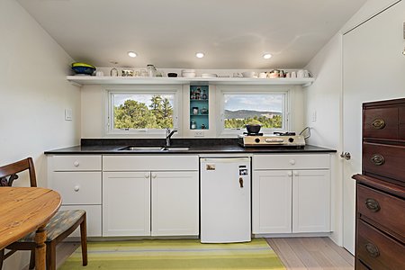 Guest apartment efficiency kitchen