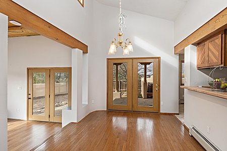 French Door onto Portal from Livingroom and Formal Diningroom
