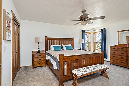 Large owners bedroom