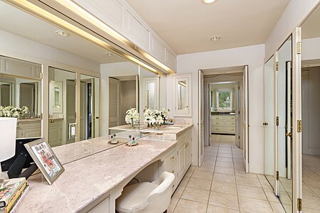Large Dressing Room with Ample Closets