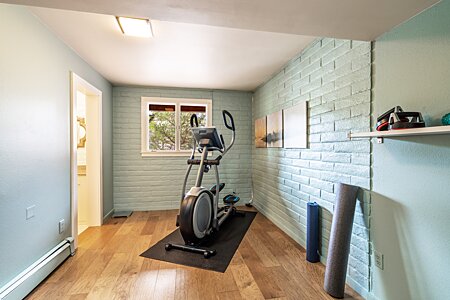 Exercise Room off of the Family Room