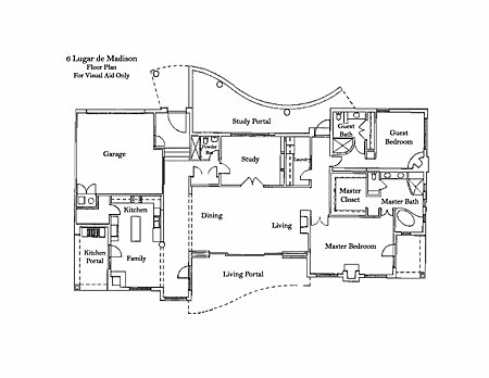 Floor Plan diagram of the 3,303 square feet