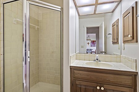 First Floor Bath w/ Corner Shower