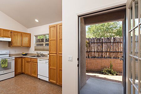 Kitchen to Back Patio